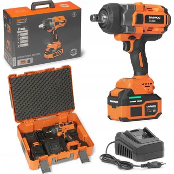 DAEWOO Aku rázový utahovák DAX 8021Li SET