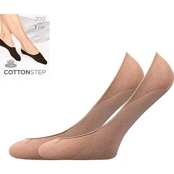 Dámské punčochy Ťapky Cotton step II 200 DEN - 39-42 / béžová