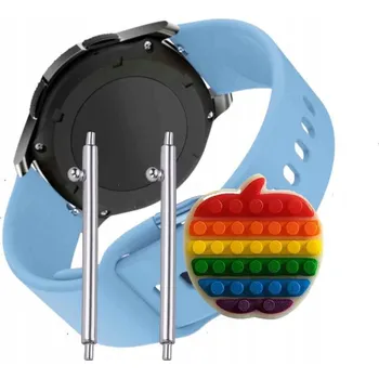 Pouzdro na mobilní telefon Pásek Řemínek pro Huawei Watch Ultimate, Silikon Modrý Poutko, nastavitelný