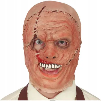 Karnevalová maska Maska na obličej Guirca GU2947 latexová anděl červený