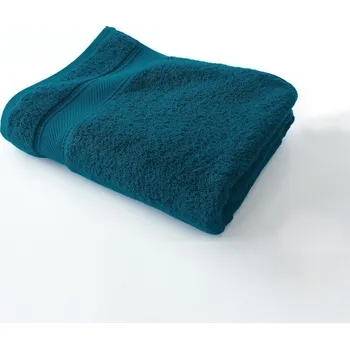 Ručník Blancheporte Jednobarevná froté sada koupelnového textilu zn. Colombine, luxusní kvalita 540 g/m2 paví modrá ručník 50x100 cm+žínka