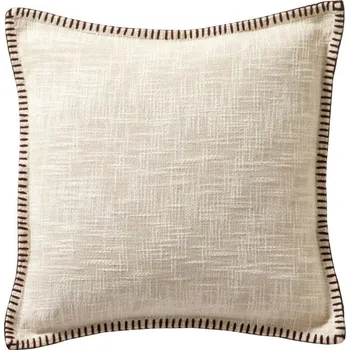 Polštář Blancheporte Jednobarevný polštář z texturované bavlny slonová kost