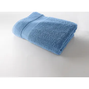 Ručník Blancheporte Jednobarevná froté sada koupelnového textilu zn. Colombine, luxusní kvalita 540 g/m2 modrá džínová ručník 50x100 cm+žínka