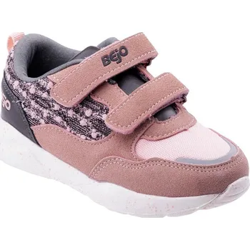 Dětská běžecká obuv BEJO Dětské boty Kapis 27 RŮŽOVÁ|ŠEDÁ