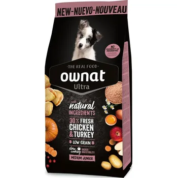 Krmivo pro psa OWNAT ULTRA DOG Medium Junior 3kg