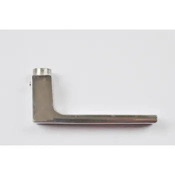 Dveřní kování KOMAS Klika 26105 pro koridor - bez trnu hranatá