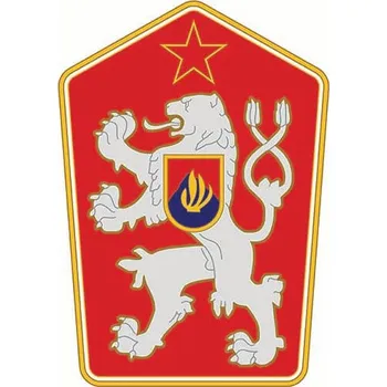 Plechová cedule Znak ČSSR - ceduľa 30cm x 20cm Plechová tabuľa