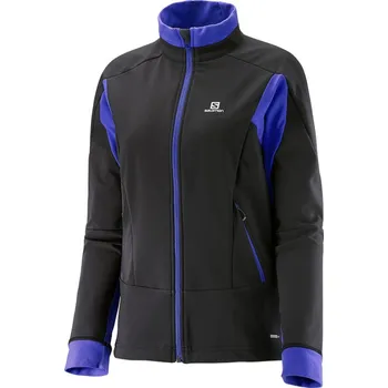 Lyžování Bunda Salomon Momentum Softshell W black/violet 16/17 M