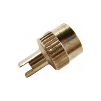 Duše na kolo Čepička ventilková kovová 1ks