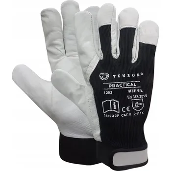 Pracovní rukavice Rukavice Tekson Ochranné Rukavice Tekson Practical Odolné Pracovní rukavice velikost 11 - XXL 1 pár