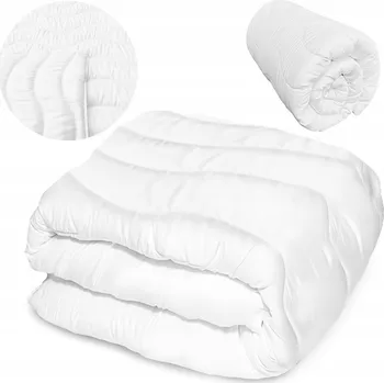 přikrývka CELOROČNÍ PŘIKRÝVKA 200X200 CM ANTI-ALERGICKÁ MIKROVLÁKNO SILIKONOVÉ VLÁKNO