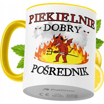 Hrnek Polidraw Hrnek Polidraw pro prostředníka keramika 330 ml