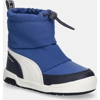 Dívčí sněhule Dětské sněhule Puma Puma Multiflex 2 Boot AC Inf modrá barva, 402846 57X, EUR 26