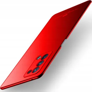 Pouzdro na mobilní telefon Pouzdro MSVII pro Oppo Reno 6 Pro Plus (5G) Kryt Zadní Kryt Barva Červená