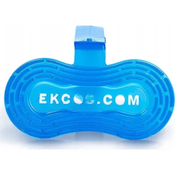 Vůně do bytu Ekcos Ekcoclip - ekologická závěska do toalety s vůní oceánu, modrá