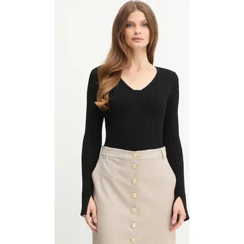 Dámský svetr Svetr BOSS Ferunia dámský, černá barva, 50547913 99B, vel. L