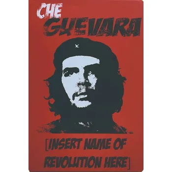 Plechová cedule Cedule Che Guevara 30cm x 20cm plechová tabule
