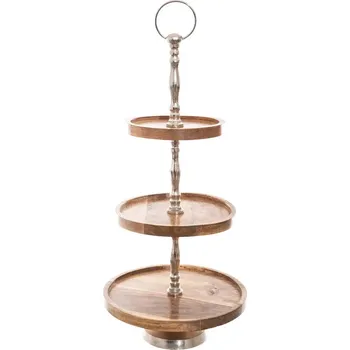 Atmosphera Podnos z mangového dřeva, výš. 62 cm