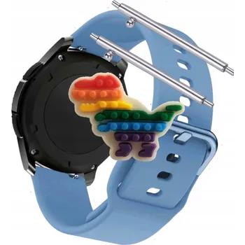 Pouzdro na mobilní telefon Pásek Řemínek pro Mibro A2, Silikon Modrý Poutko, nastavitelný