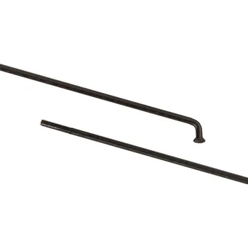 Zapletené kolo Drát 2,35mm nerez černý 238mm