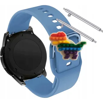 Pouzdro na mobilní telefon Řemínek Řemínek pro Asus VivoWatch SP HC-A05, Silikonový Modrý Smyčka