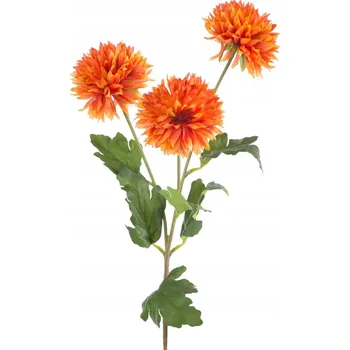 umělá květina Umělá květina dekorativní 63 cm oranžová Eurofirany