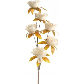 umělá květina Umělá květina dekorativní 84 cm krémová Eurofirany