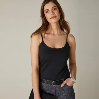 Dámské tričko Top s úzkými ramínky černá 54