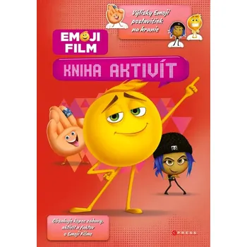 Cizojazyčná kniha Emoji film - Kniha plná aktivít (kolektiv, 2023)