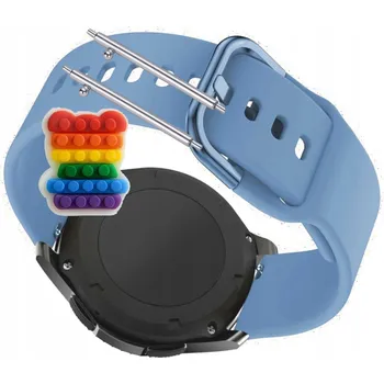 Pouzdro na mobilní telefon Řemínek Řemínek pro G.Rossi SW011, Silikonový Modrý Smyčka, nastavitelný