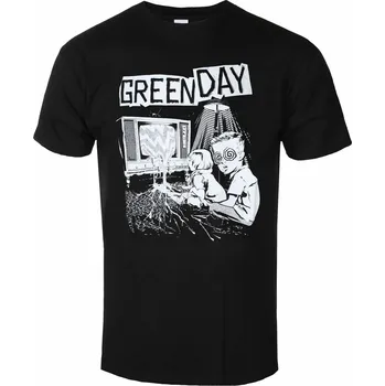 Tričko metal pánské Green Day - TV Wasteland - ROCK OFF - GDTS35MB - XXL