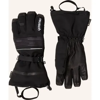 Rukavice Reusch Pánské Lyžařské Rukavice Isidro Gtx S Kůží, černá, 7,5