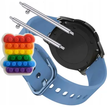 Pouzdro na mobilní telefon Řemínek Řemínek pro Oro-Med Oro-Fit8 Pro, Silikonový Modrý Smyčka, nastavitelný