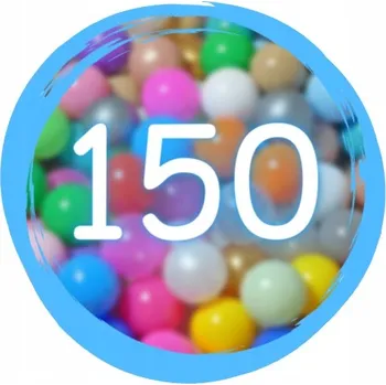 Suchý bazén Plastové míčky do suchého bazénu - 150 ks