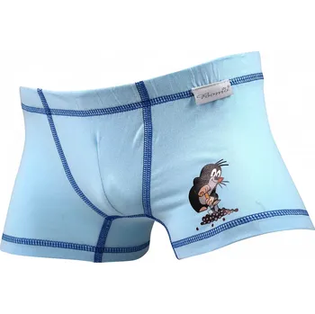 Dětská móda Chlapecké boxerky s Krtkem - 110-116 / světle modrá