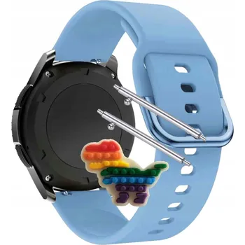 Pouzdro na mobilní telefon Pásek Řemínek pro Bartomtime Mtech3, Silikon, modrá smyčka, nastavitelný