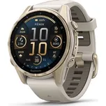 Hodinky Garmin fenix 8 - 43mm, Sapphire, Soft Gold
