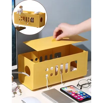 Úložný box Kontejner ORGANIZER krabička na kabely cablebox úložný box