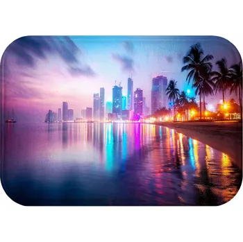 Koupelnová předložka KOUPELNOVÁ PŘEDLOŽKA | PROTISKLUZOVÁ 40x60 VODĚODOLNÁ MĚKKÁ RYCHLESCHNOUCÍ