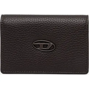 Peněženka Kožená peněženka Diesel HISSU EVO HISSU EVO pánská, hnědá barva, X10385.P0685 89X, vel. ONE SIZE