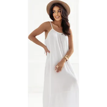 Dámské šaty Och Bella šaty pro běžné nošení, boho maxi, univerzální velikost