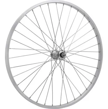 Zapletené kolo Zapletené kolo 24" ráfkové brzdy přední stříbrné