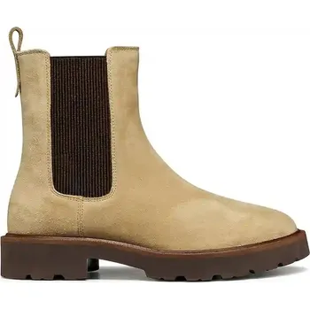 Dámské kozačky Semišové boty Geox D NORIZE D564ZD.00022.C5010 béžová 80X, EUR 36