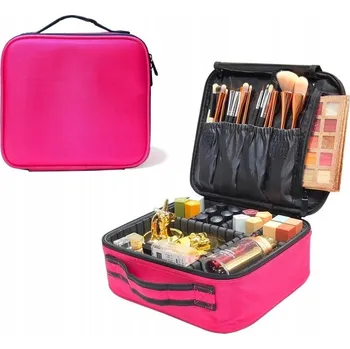 Kosmetická taška Kosmetická taštička Frezarkowo růžová