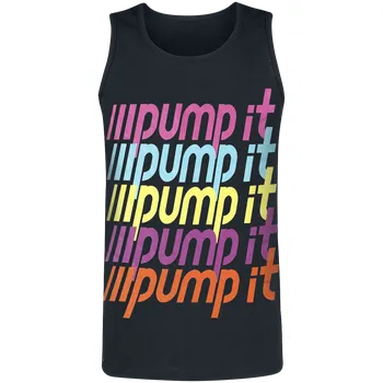 Tílko z Electric Callboy - Pump It 2.0 Multi Colour - Muži - černá