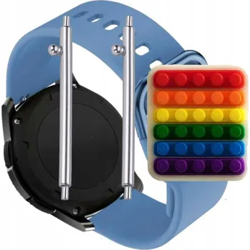 Pouzdro na mobilní telefon Řemínek Řemínek pro Nexano NX-GPS2, Silikonový Modrý Smyčka, nastavitelný