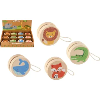 Jojo Jojo dřevěné 5,5cm zvířátka 4 druhy