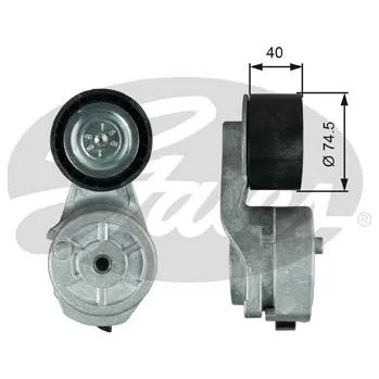 Napínák, žebrovaný klínový řemen MTX MTX-BT-YP127