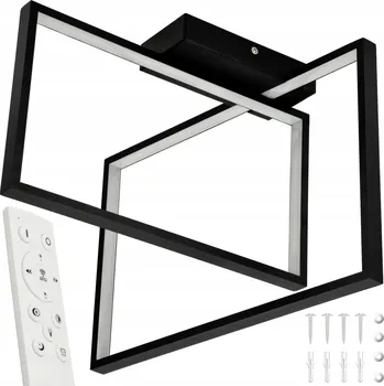 Stropní svítidlo LED 60W 4800lm 3 BARWY CCT Moderní do obývacího pokoje + Dálkový Ovladač