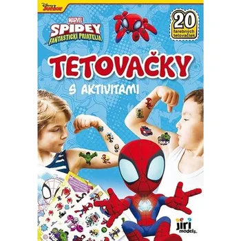omalovánky JIRI MODELS SK s.r.o. Tetovanie s aktivitami Spidey